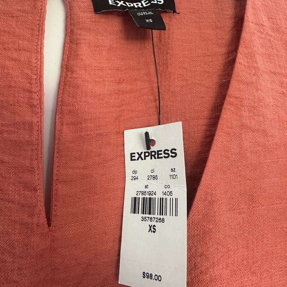 Elegant Rust Maxi Dress - Picture 2 of 2